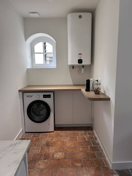 Réalisation d'une cuisine sur mesure à Jargeau par Intérieurs Design JOYAS